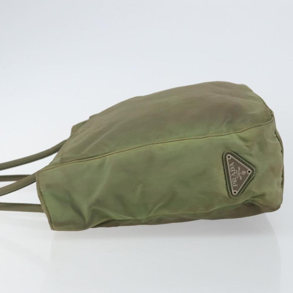 PRADA Tote Bag Nylon Khaki Auth 135309 - Picture 4 of 16